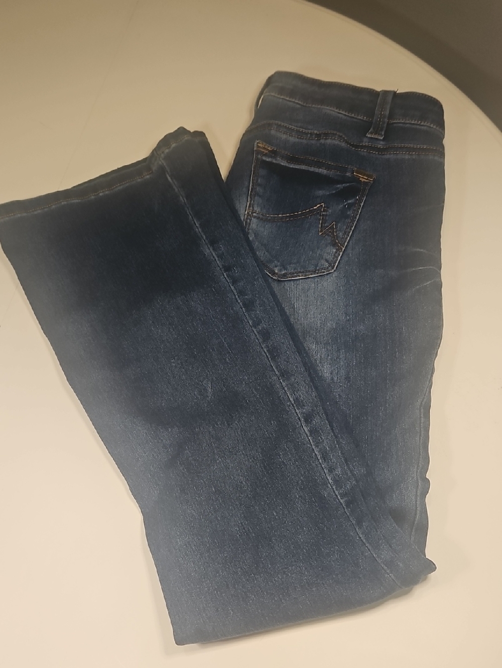 Max Jeans Women's Medium/Dark Blue Bootcut Denim